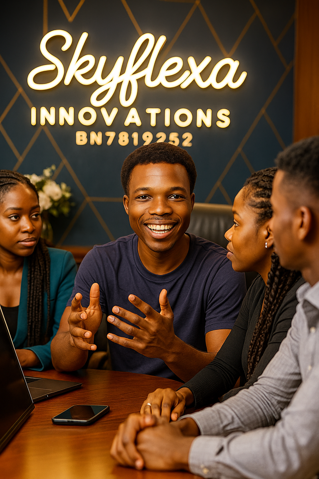 Metting at Skylfexa Innovations